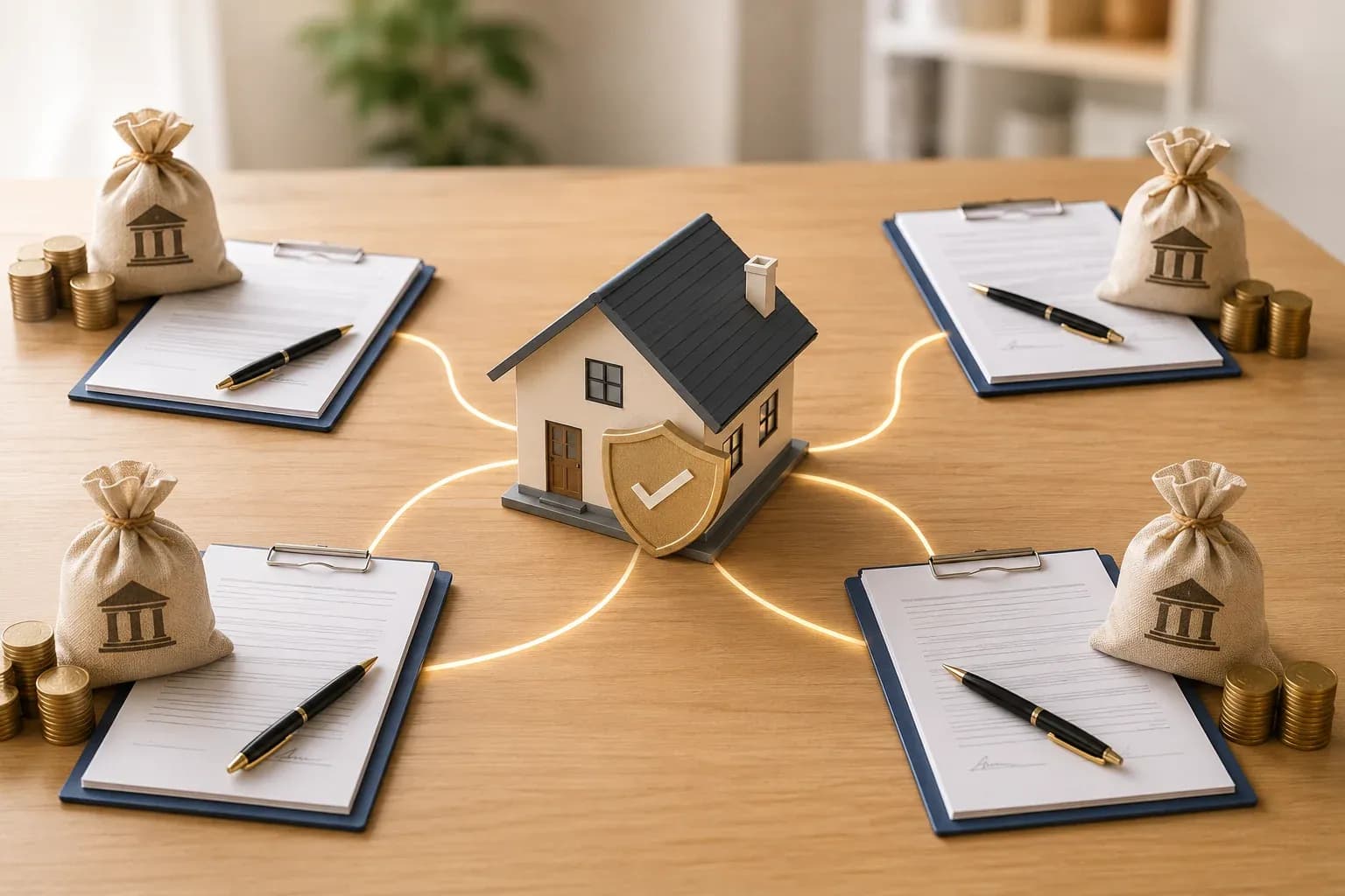 Một tài sản thế chấp cho nhiều khoản vay có được không?