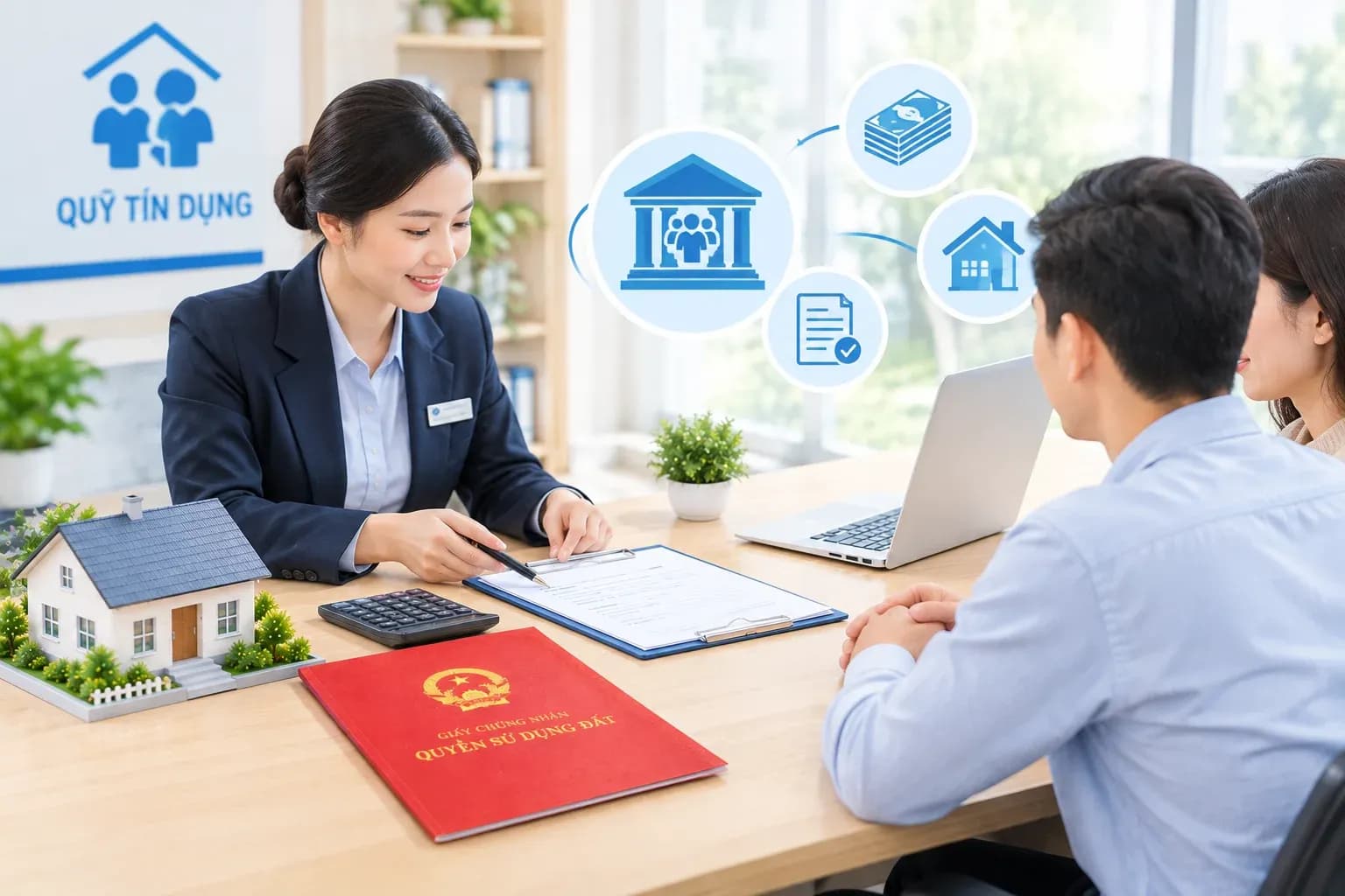 Vay Thế Chấp Sổ Đỏ Quỹ Tín Dụng: Lãi Suất, Điều Kiện 2026